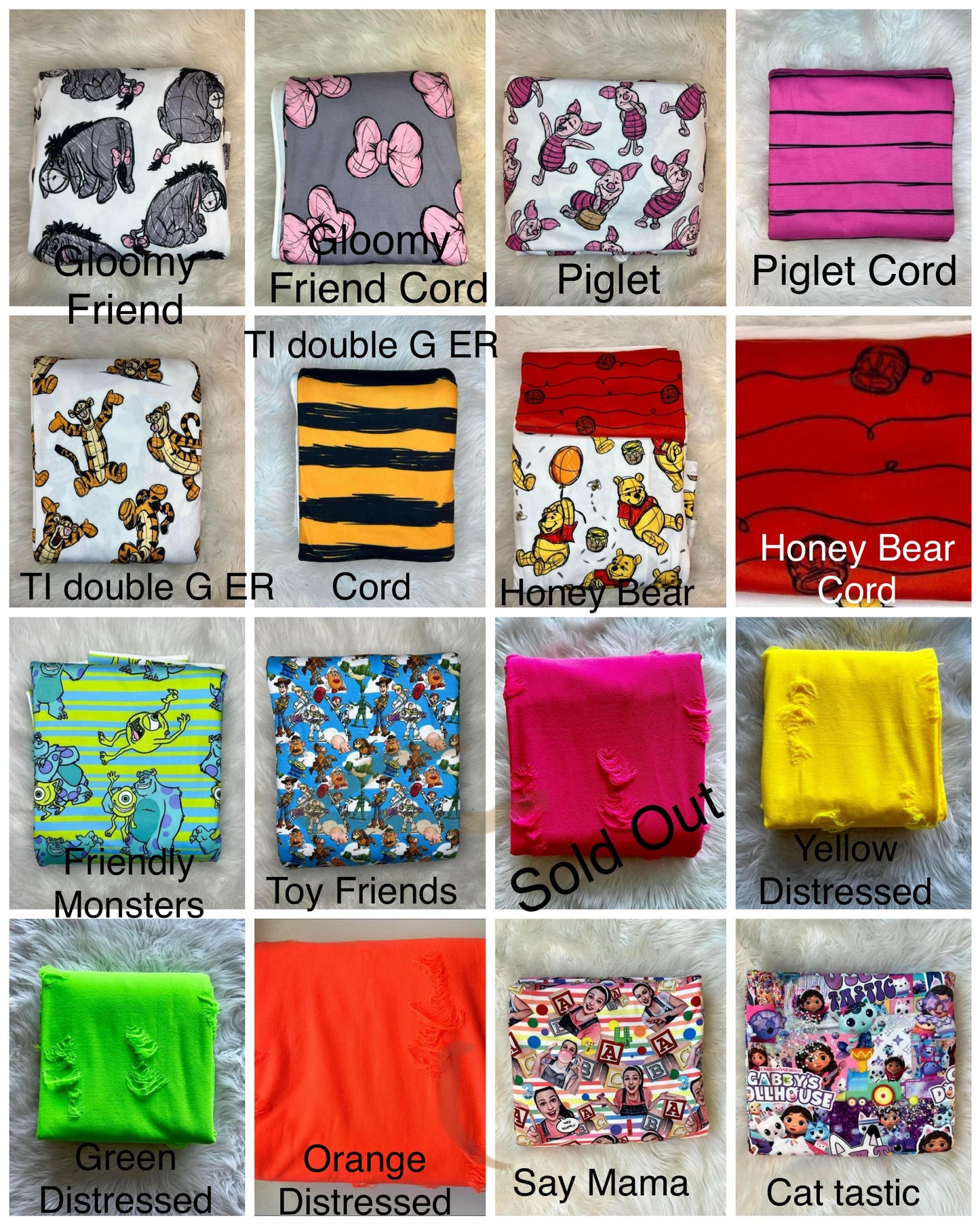.1- Non Holiday Fabric Choices Bundle 3