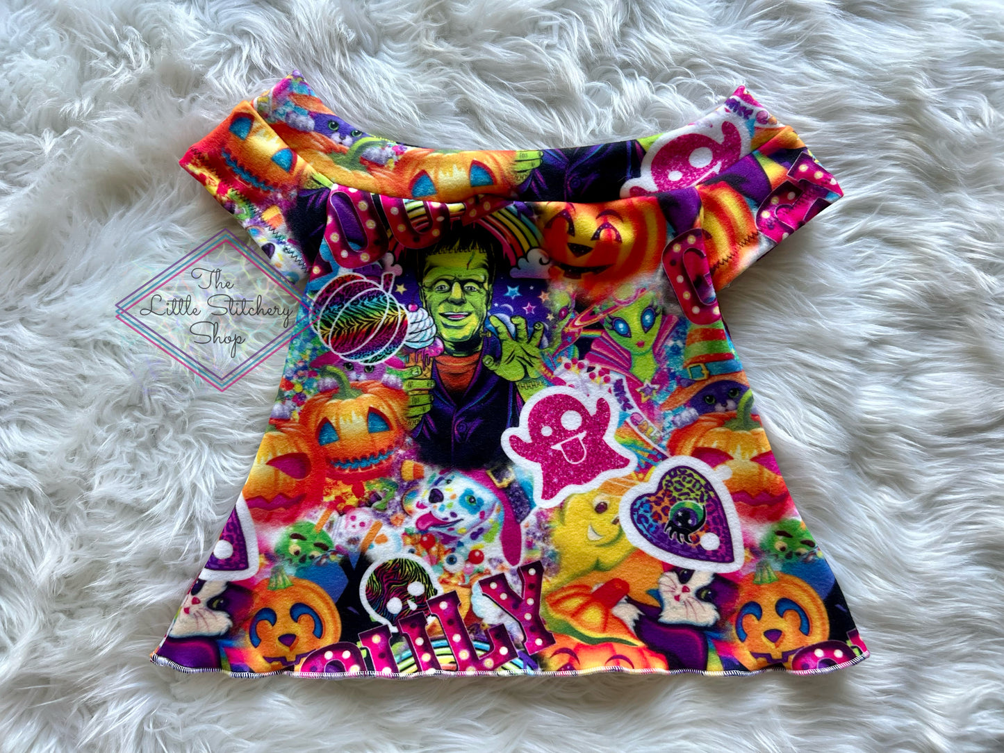 1-Hibiscus Off The Shoulder Top