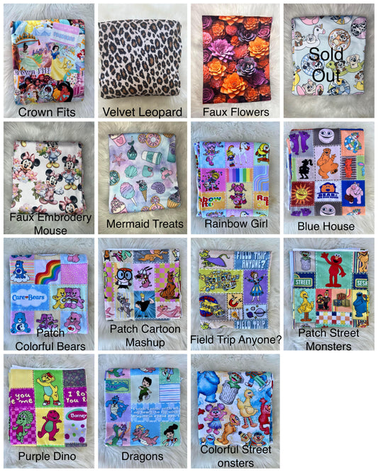 .1- Non Holiday Fabric Choices Bundle 5